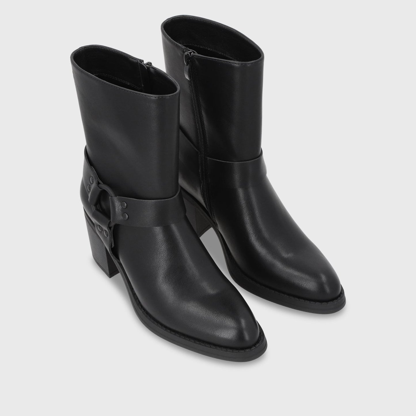 Botin Taco Negro Mujer 56030 - Gotta Chile