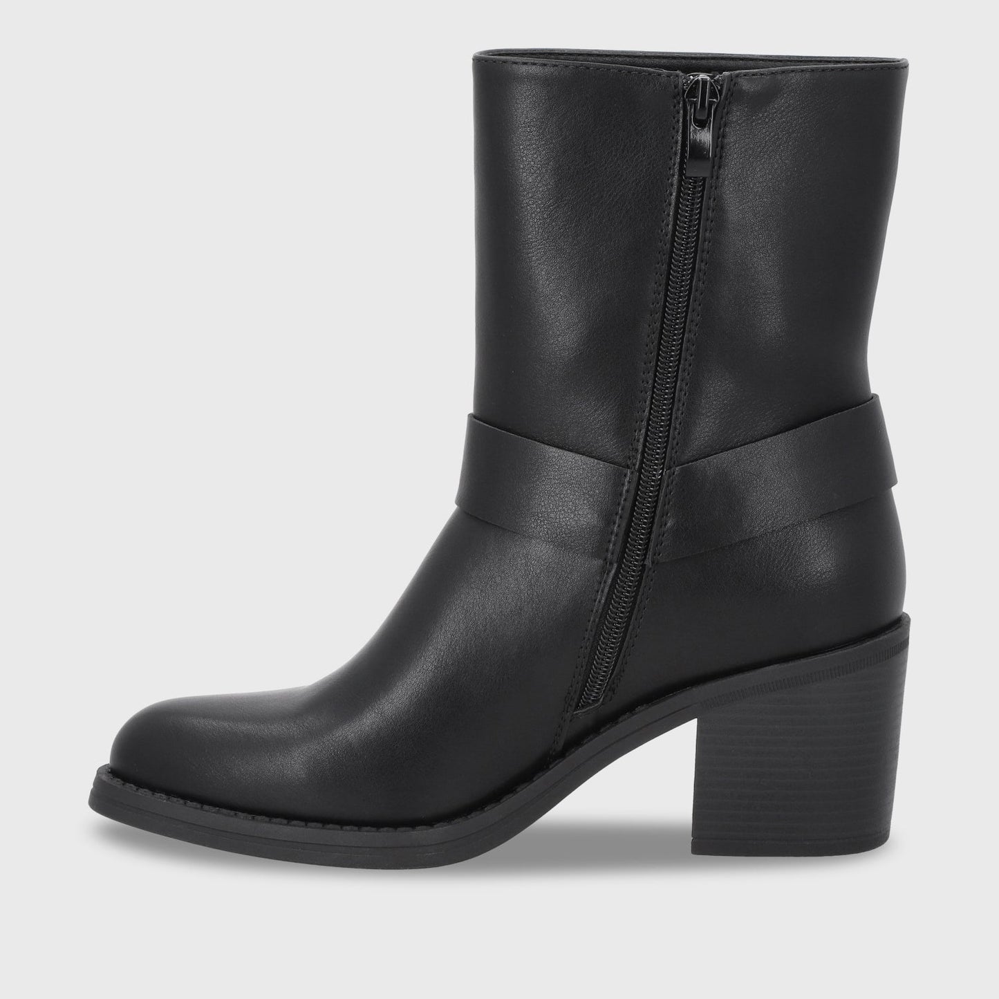 Botin Taco Negro Mujer 56030 - Gotta Chile
