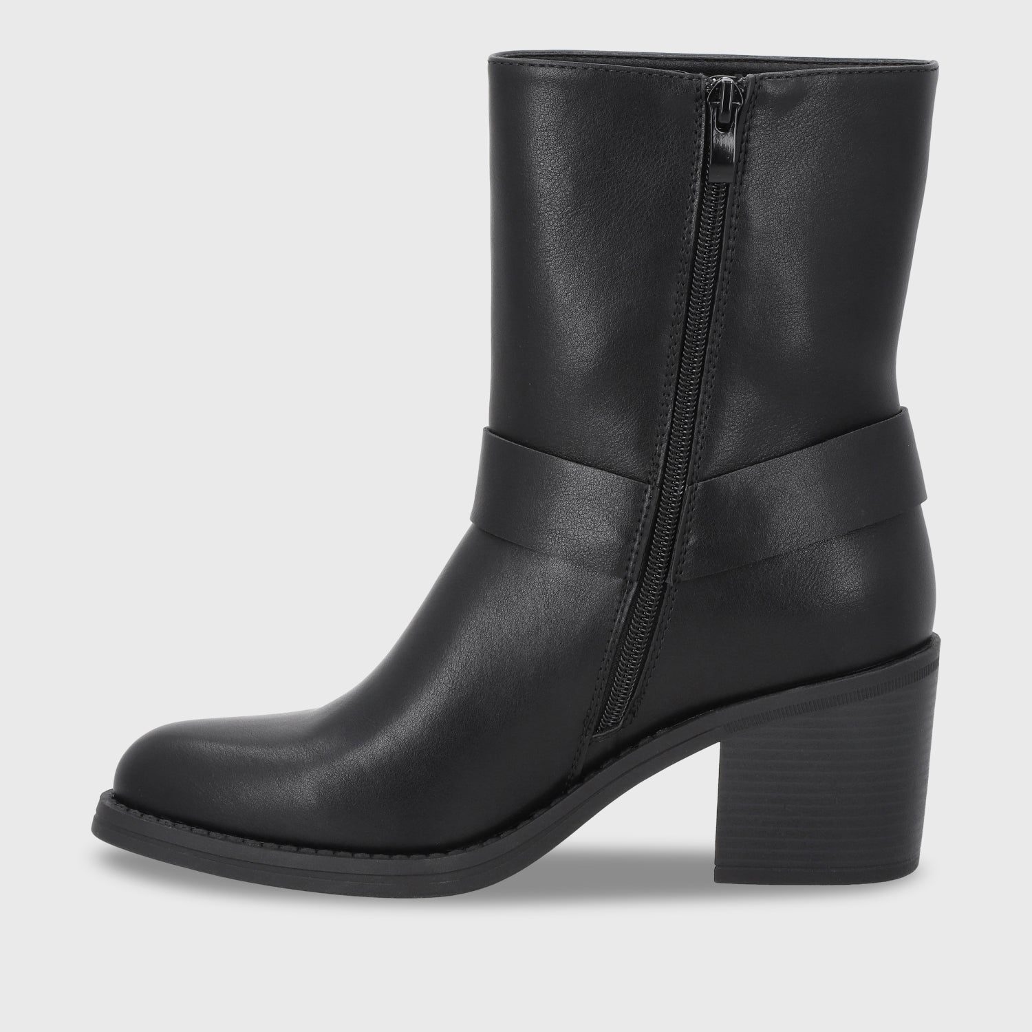 Botin Taco Negro Mujer 56030 - Gotta Chile