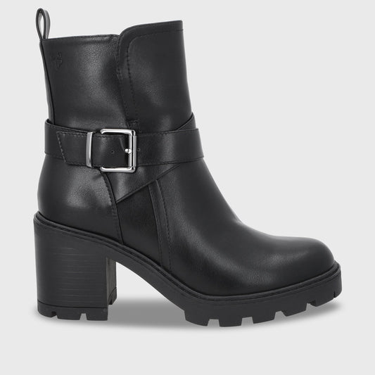 Botin Taco Negro Mujer 56051 - Gotta Chile
