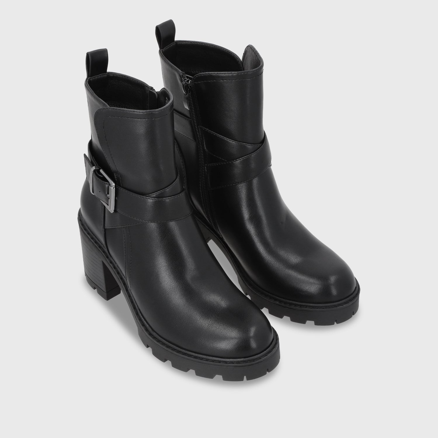 Botin Taco Negro Mujer 56051 - Gotta Chile