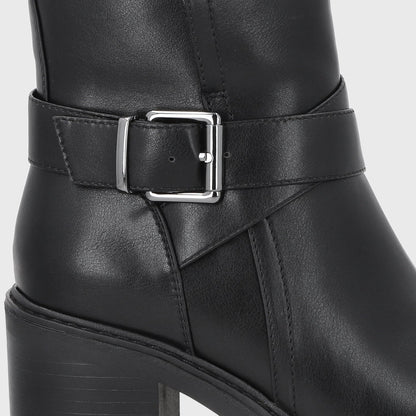 Botin Taco Negro Mujer 56051 - Gotta Chile