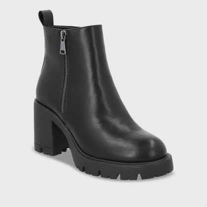 Botin Taco Negro Mujer 56061 - Gotta Chile
