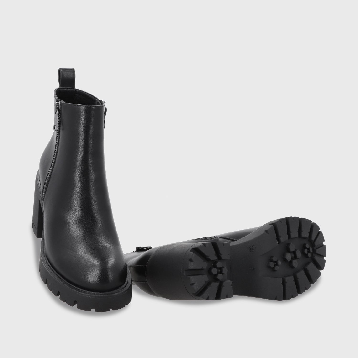 Botin Taco Negro Mujer 56061 - Gotta Chile