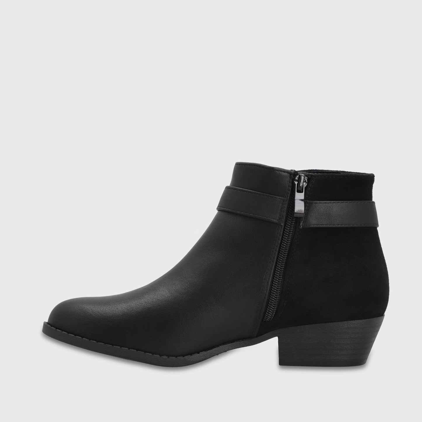 Botin Taco Negro Mujer 6418101 - Gotta Chile