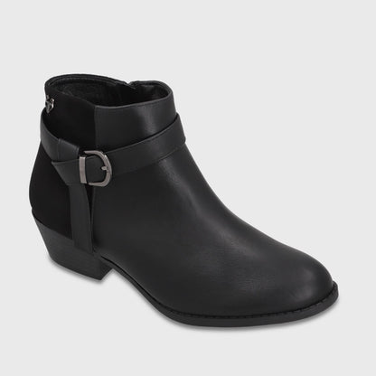 Botin Taco Negro Mujer 6418101 - Gotta Chile