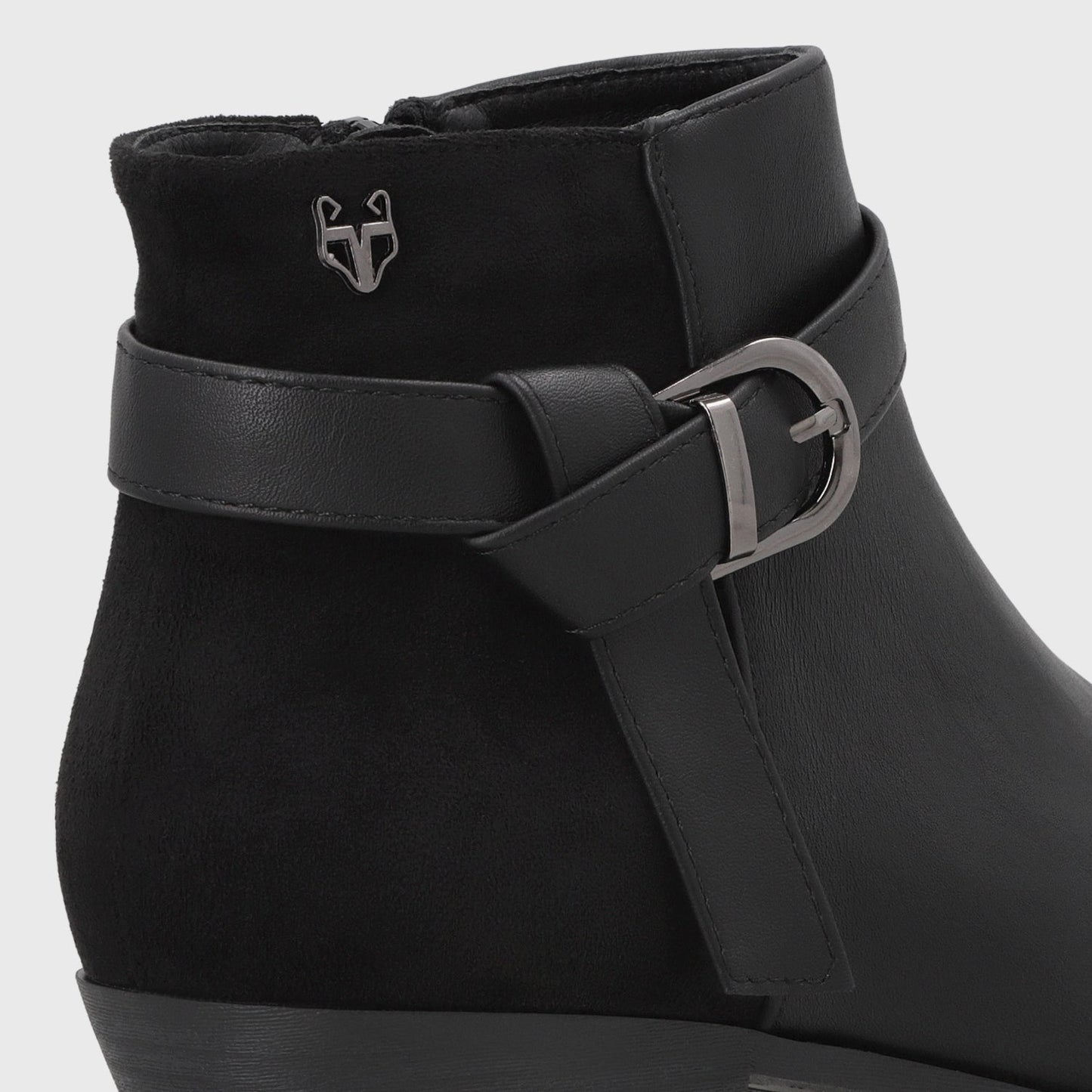 Botin Taco Negro Mujer 6418101 - Gotta Chile