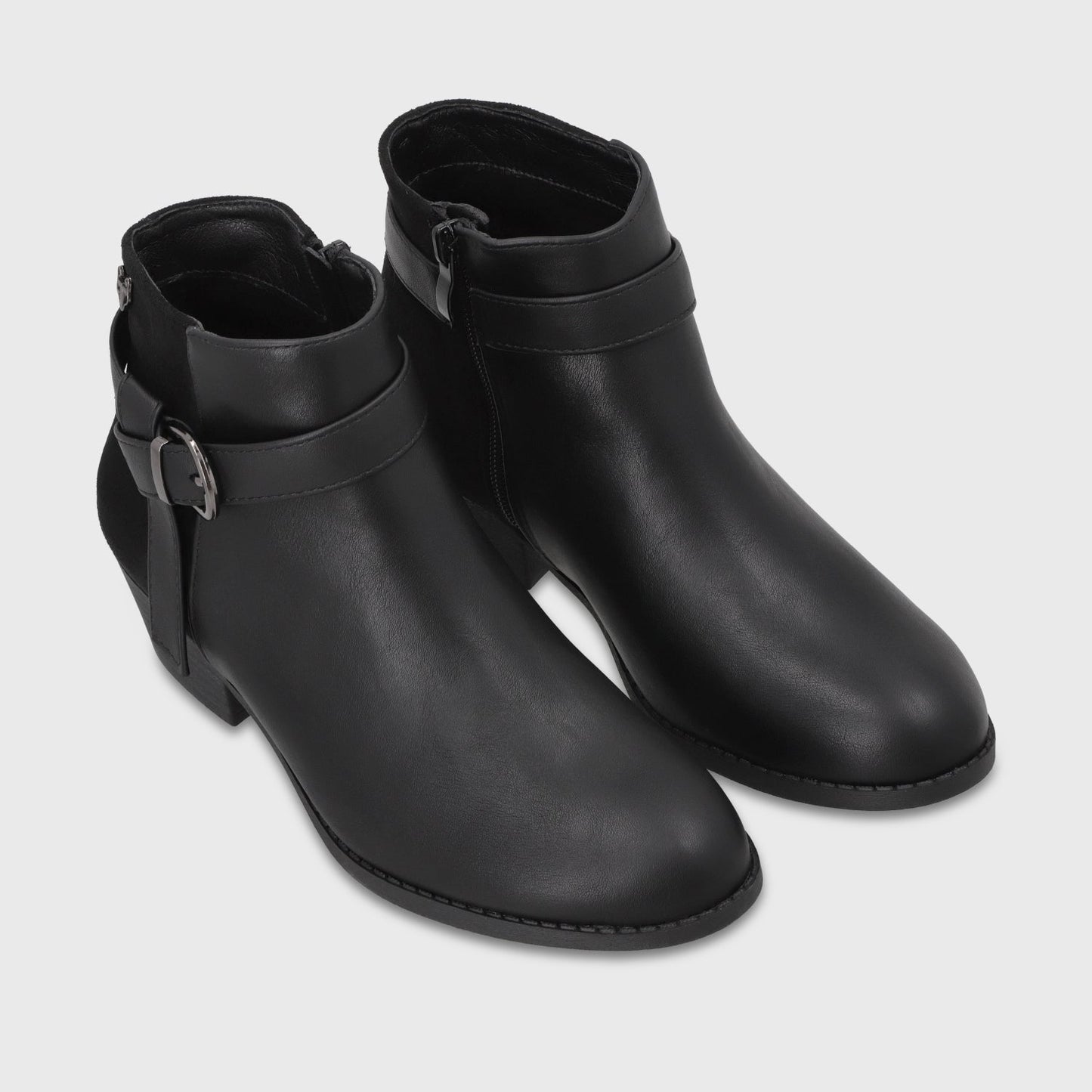 Botin Taco Negro Mujer 6418101 - Gotta Chile