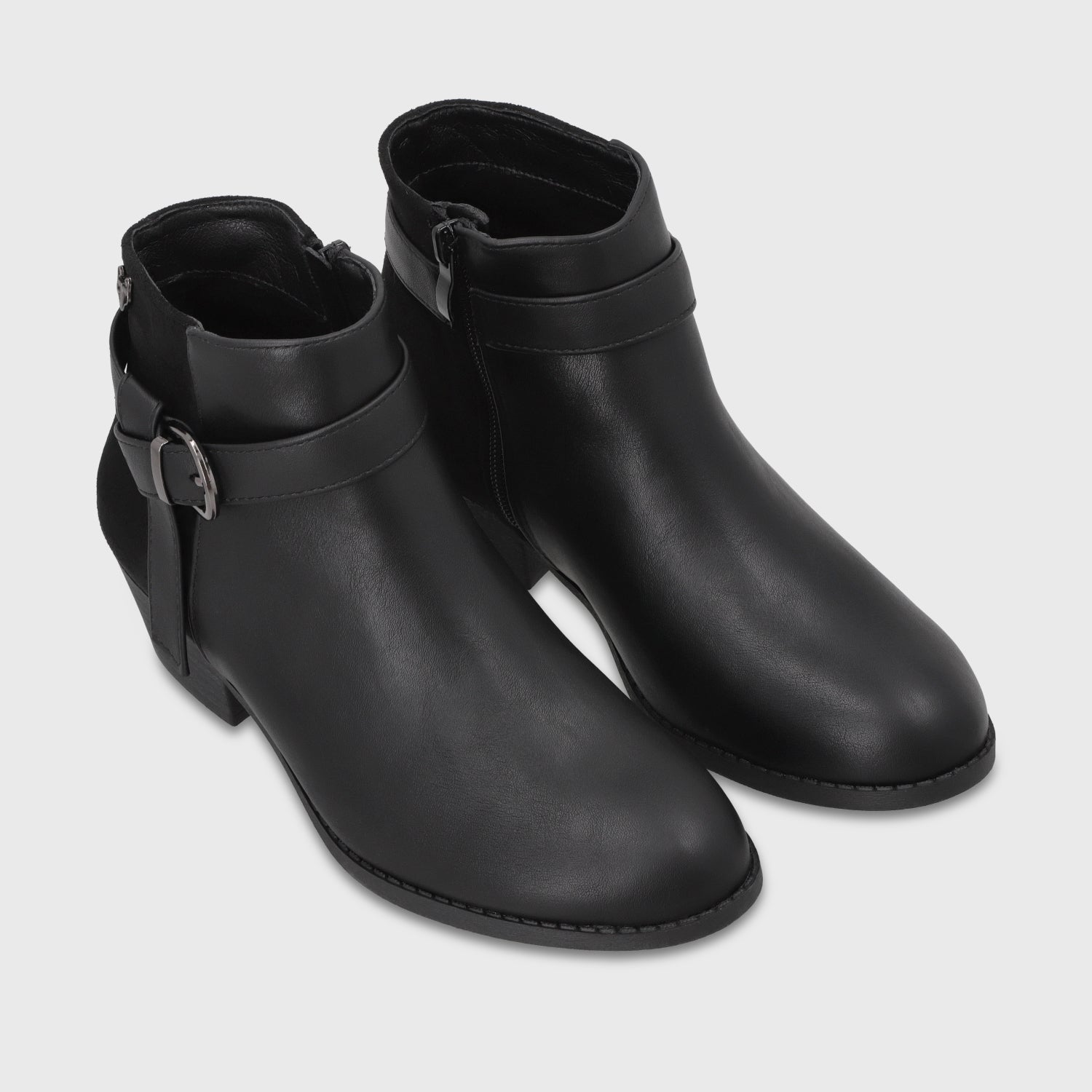 Botin Taco Negro Mujer 6418101 - Gotta Chile