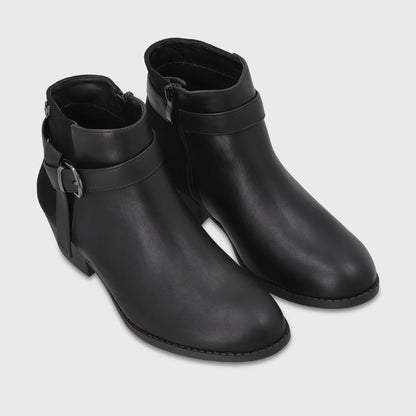 Botin Taco Negro Mujer 6418101 - Gotta Chile