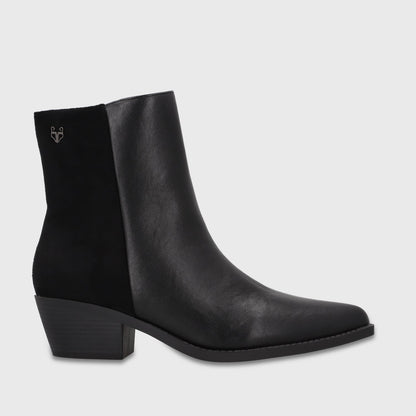 Botin Taco Negro Mujer 6420001 - Gotta Chile