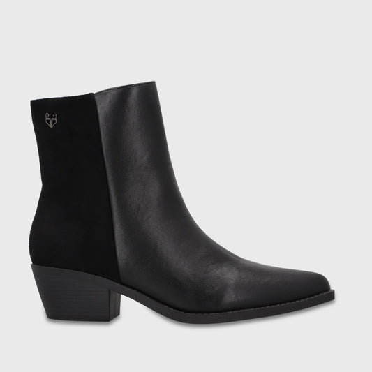 Botin Taco Negro Mujer 6420001 - Gotta Chile