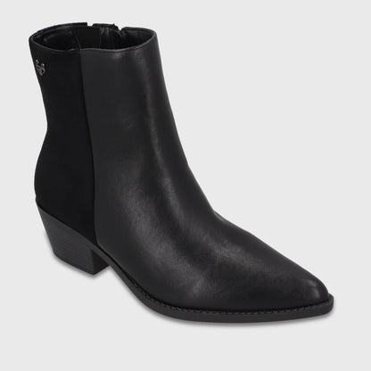 Botin Taco Negro Mujer 6420001 - Gotta Chile