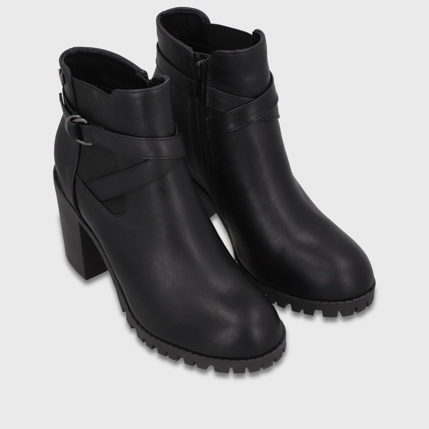 Botin Taco Negro Mujer 6422001 - Gotta Chile