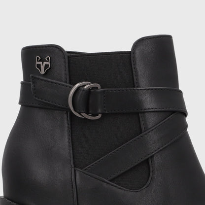 Botin Taco Negro Mujer 6422001 - Gotta Chile