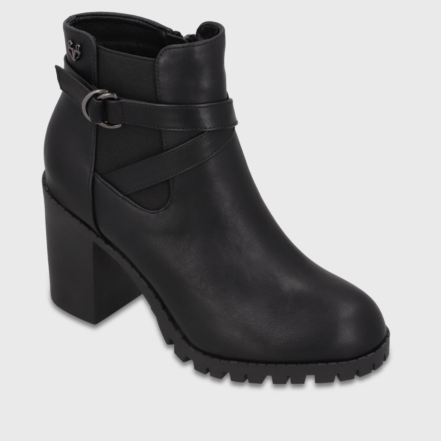 Botin Taco Negro Mujer 6422001 - Gotta Chile