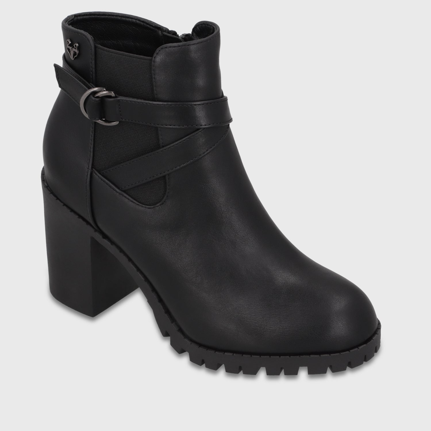 Botin Taco Negro Mujer 6422001 - Gotta Chile