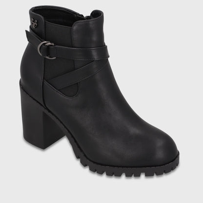 Botin Taco Negro Mujer 6422001 - Gotta Chile