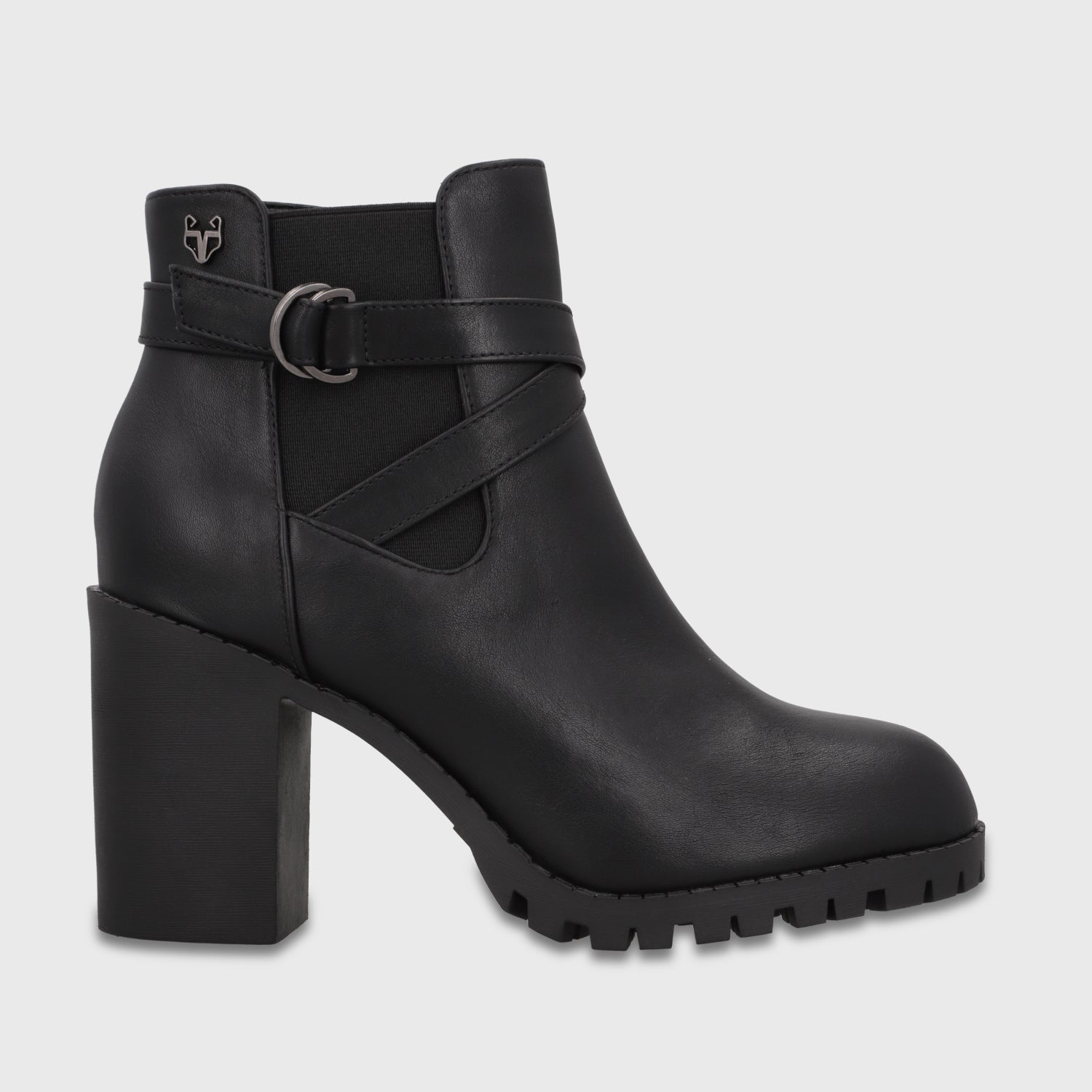 Botin Taco Negro Mujer 6422001 - Gotta Chile
