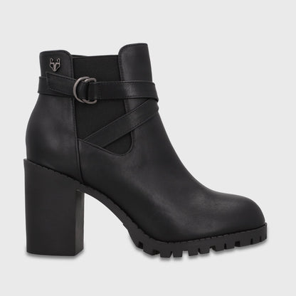 Botin Taco Negro Mujer 6422001 - Gotta Chile
