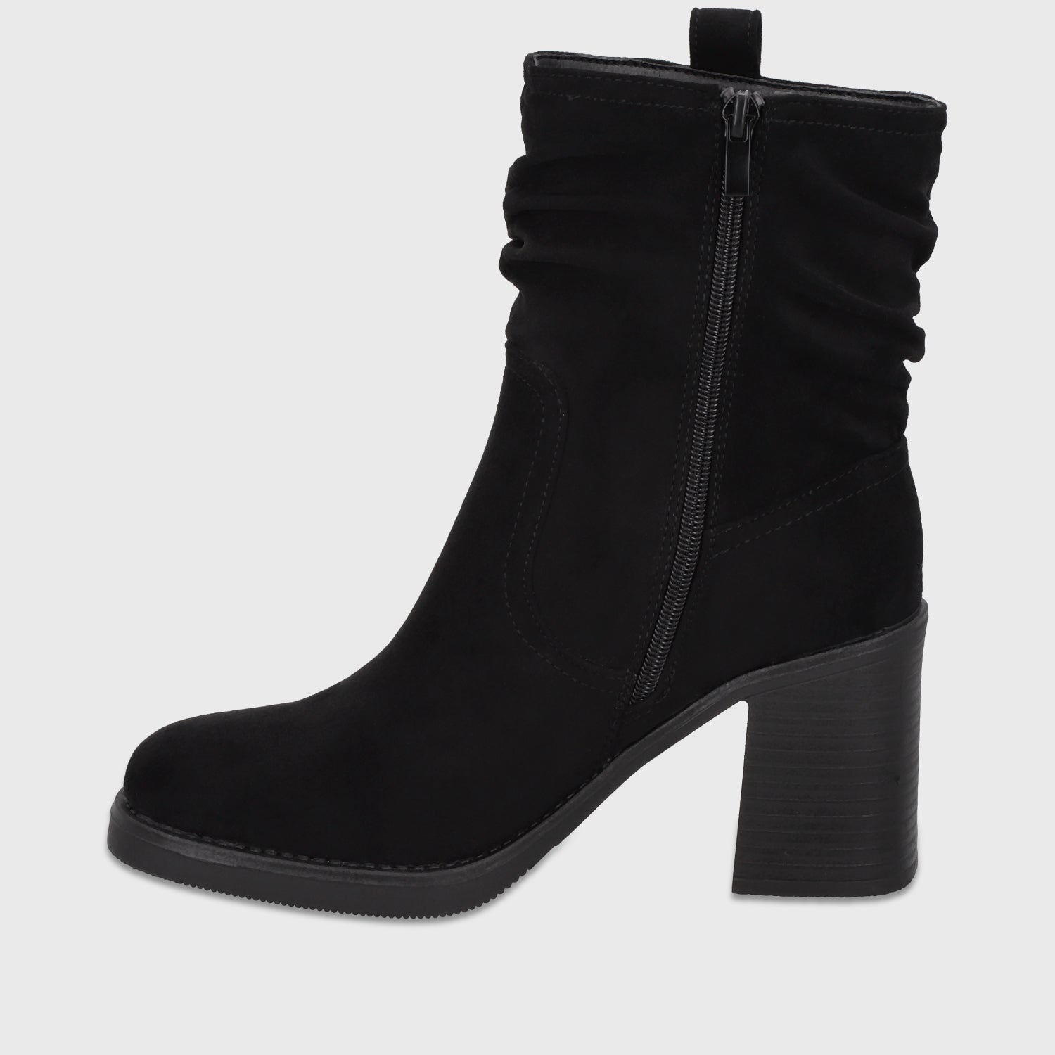 Botin Taco Negro Mujer 6586001 - Gotta Chile