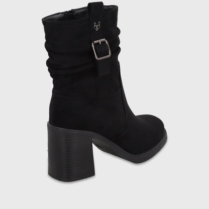 Botin Taco Negro Mujer 6586001 - Gotta Chile