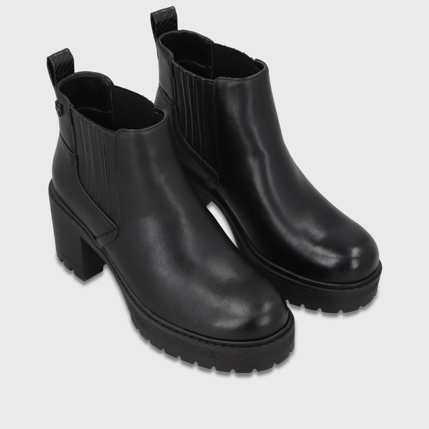 Botin Taco Negro Mujer 6587001 - Gotta Chile