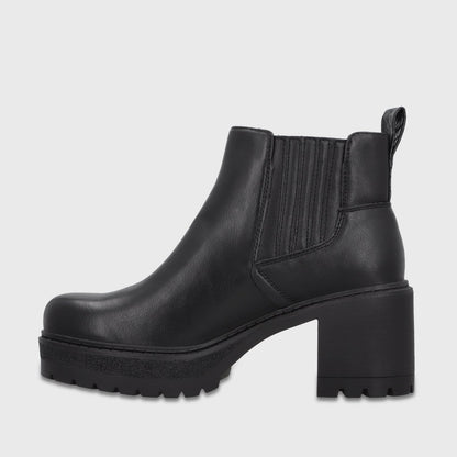 Botin Taco Negro Mujer 6587001 - Gotta Chile