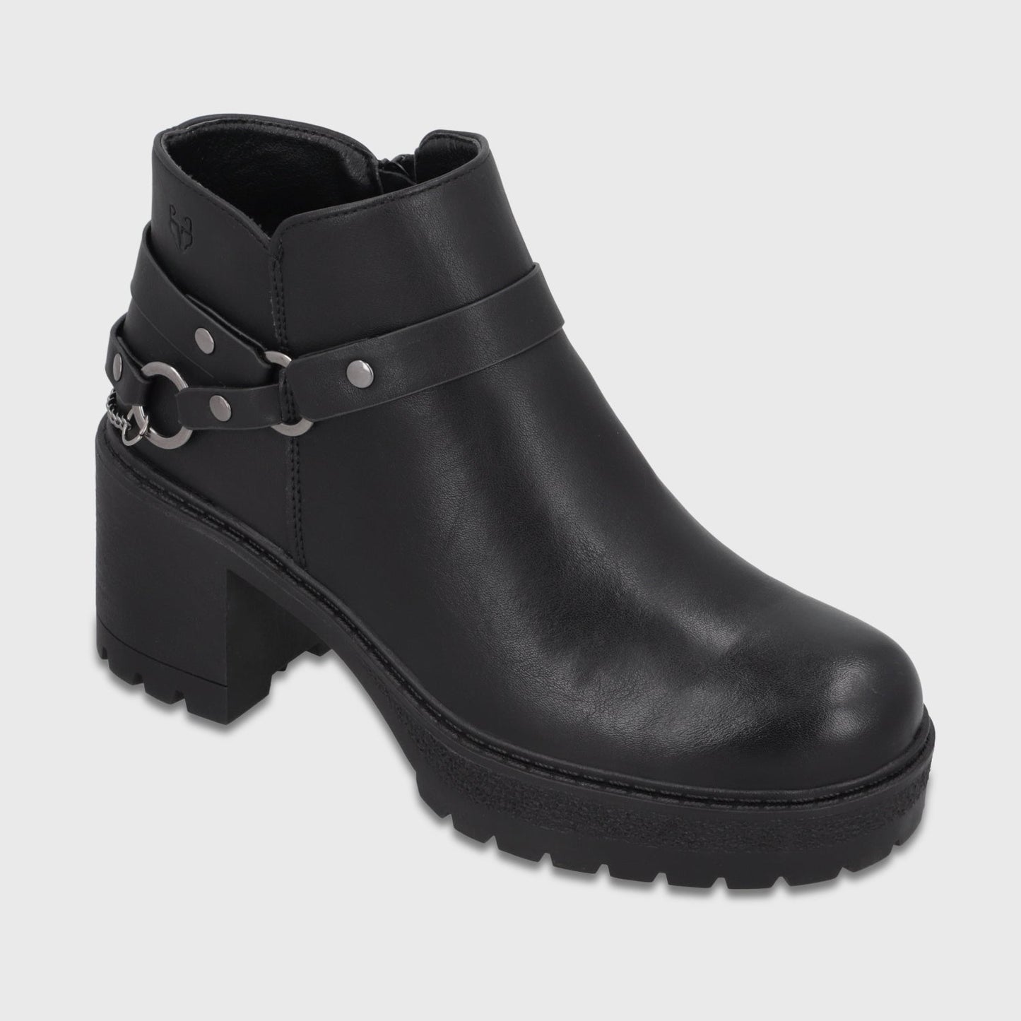 Botin Taco Negro Mujer 6587101 - Gotta Chile