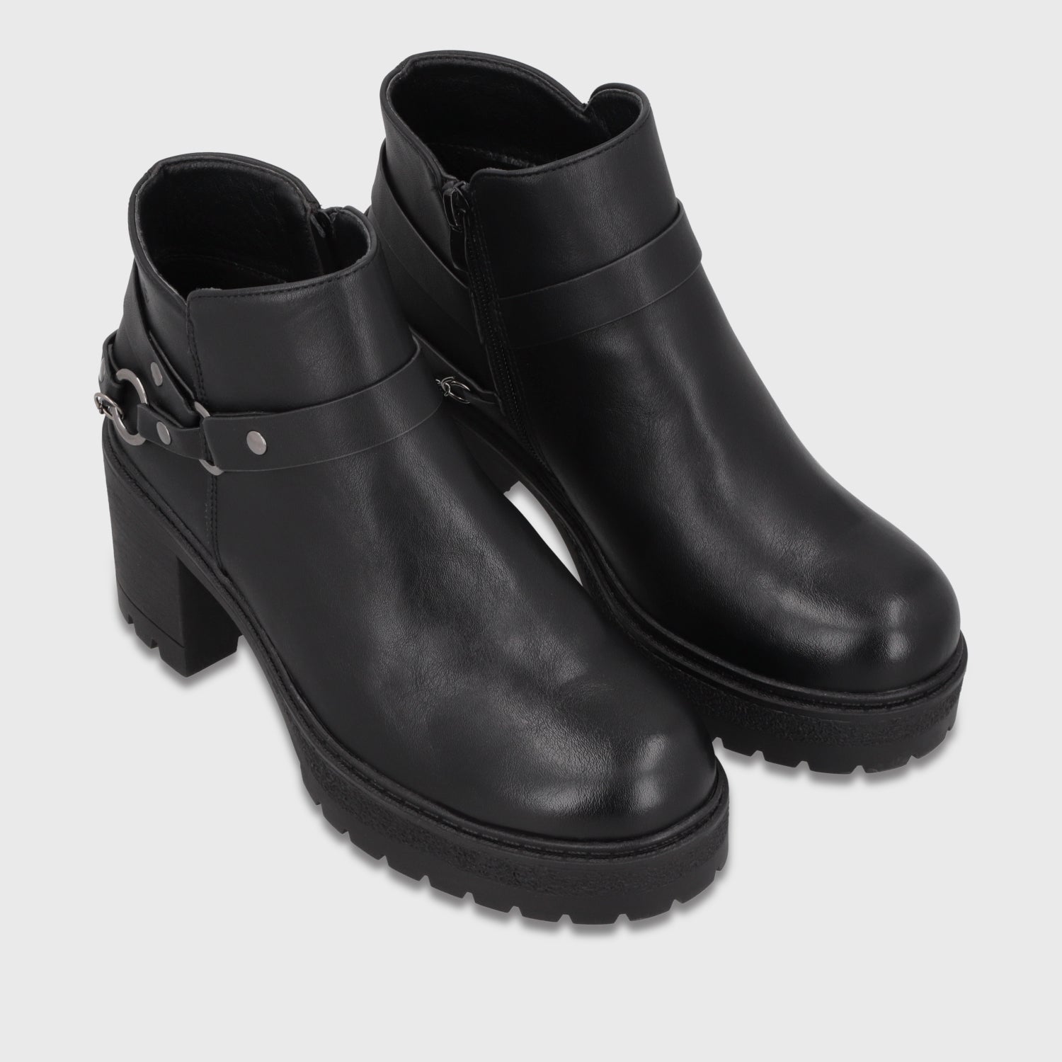 Botin Taco Negro Mujer 6587101 - Gotta Chile