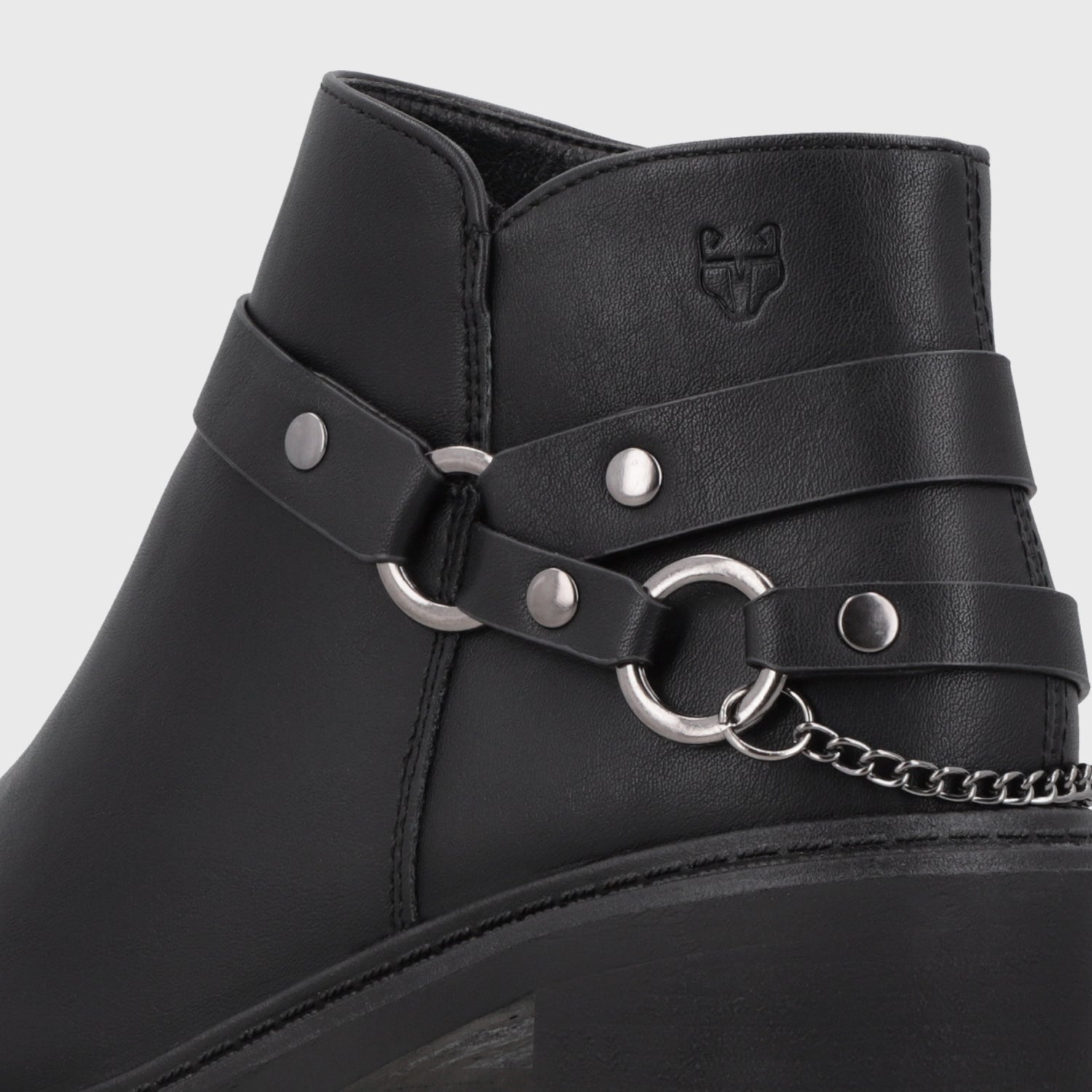 Botin Taco Negro Mujer 6587101 - Gotta Chile