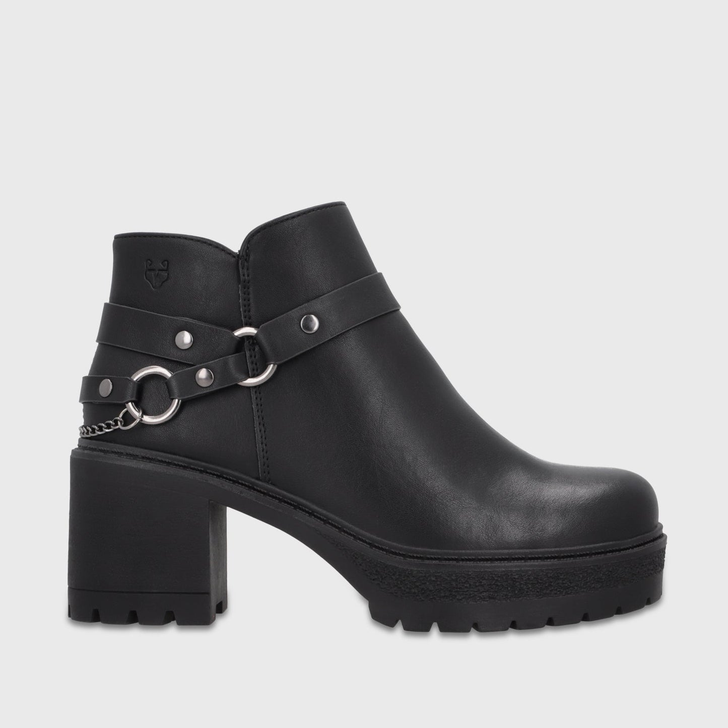 Botin Taco Negro Mujer 6587101 - Gotta Chile