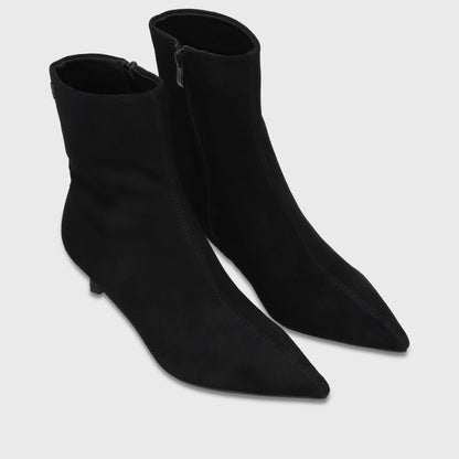 Botin Taco Negro Mujer 6588001 - Gotta Chile