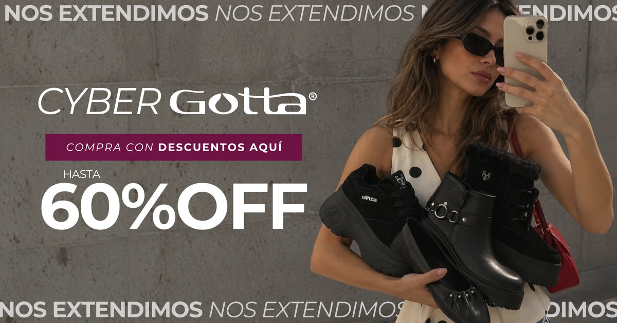Extensión Cyber Gotta con hasta 60% OFF en zapatos de mujer.