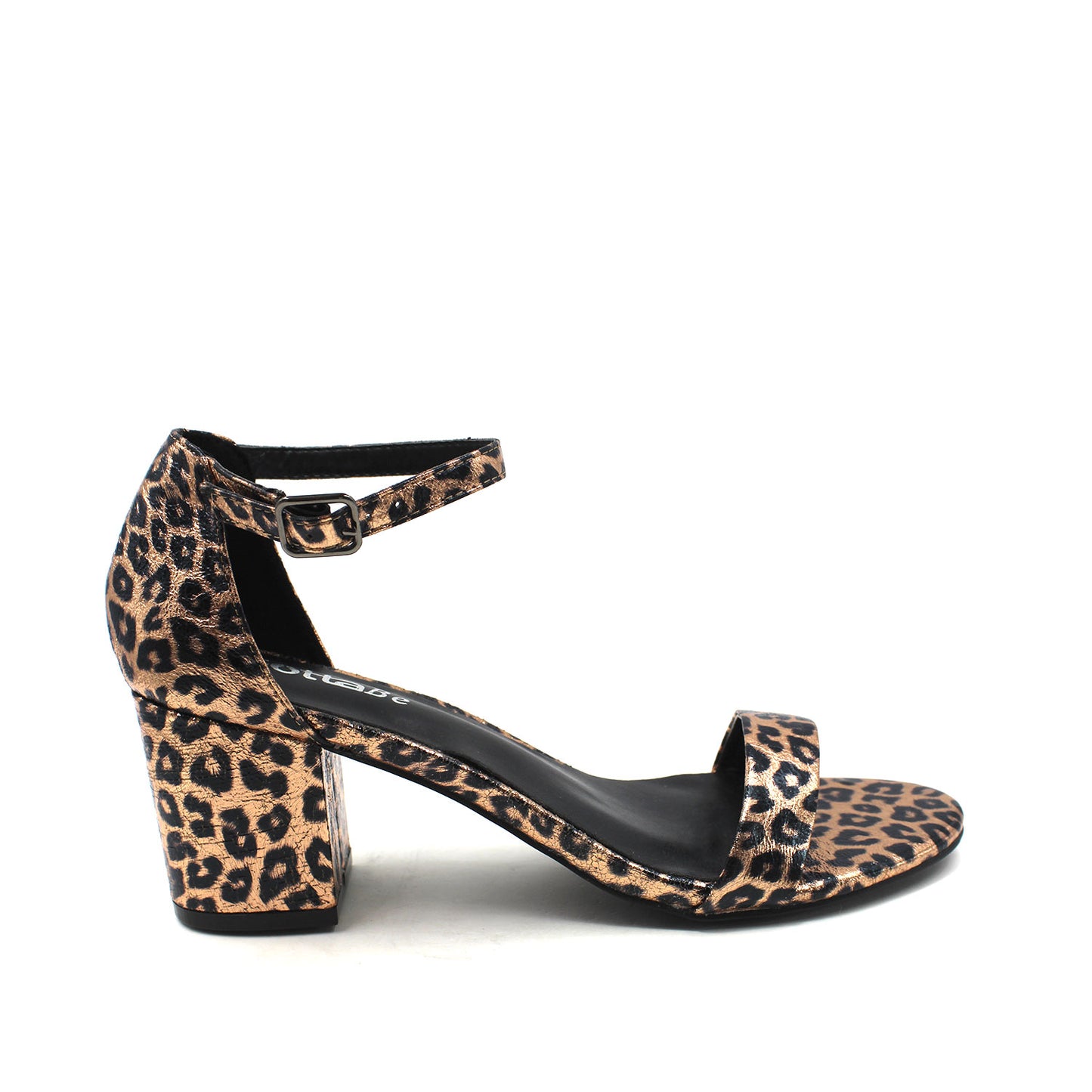 Sandalia Animal Print Mujer C6161