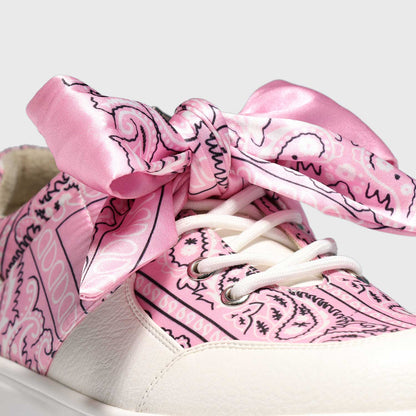 Zapatilla Blanca Estampada Mujer 13265