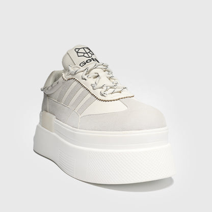 Zapatilla Plataforma Blanca Mujer 13412