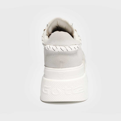 Zapatilla Plataforma Blanca Mujer 13412