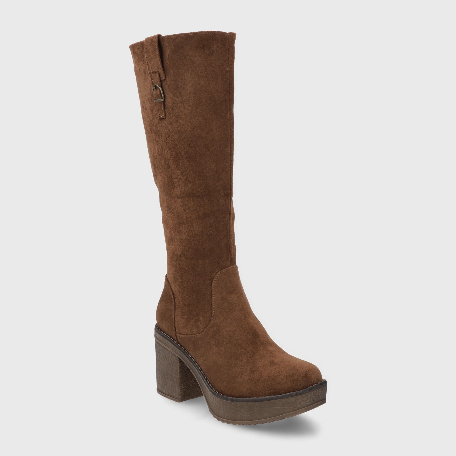 Bota Taco Café Mujer 13501