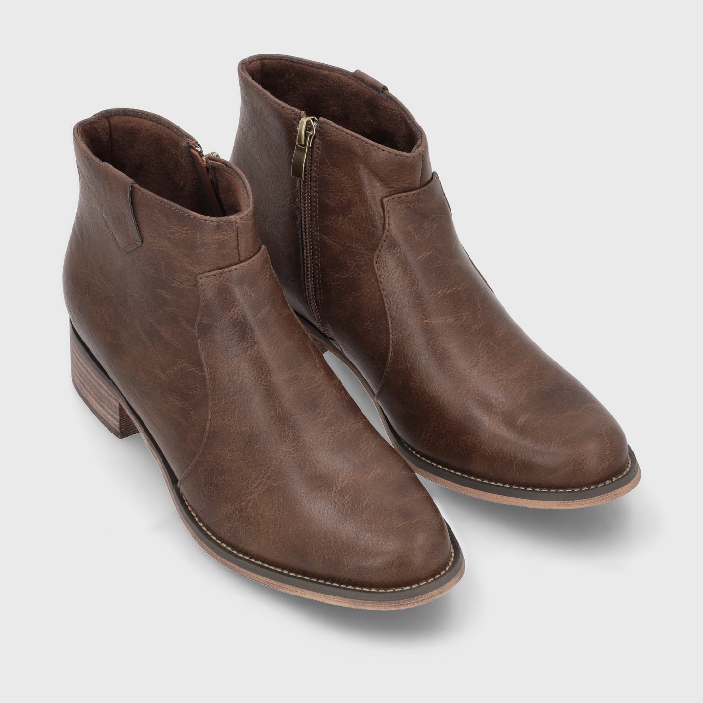 Botin Taco Café Mujer 13556