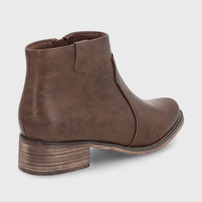 Botin Taco Café Mujer 13556