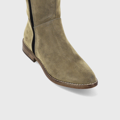 Bota Verde Mujer 13565