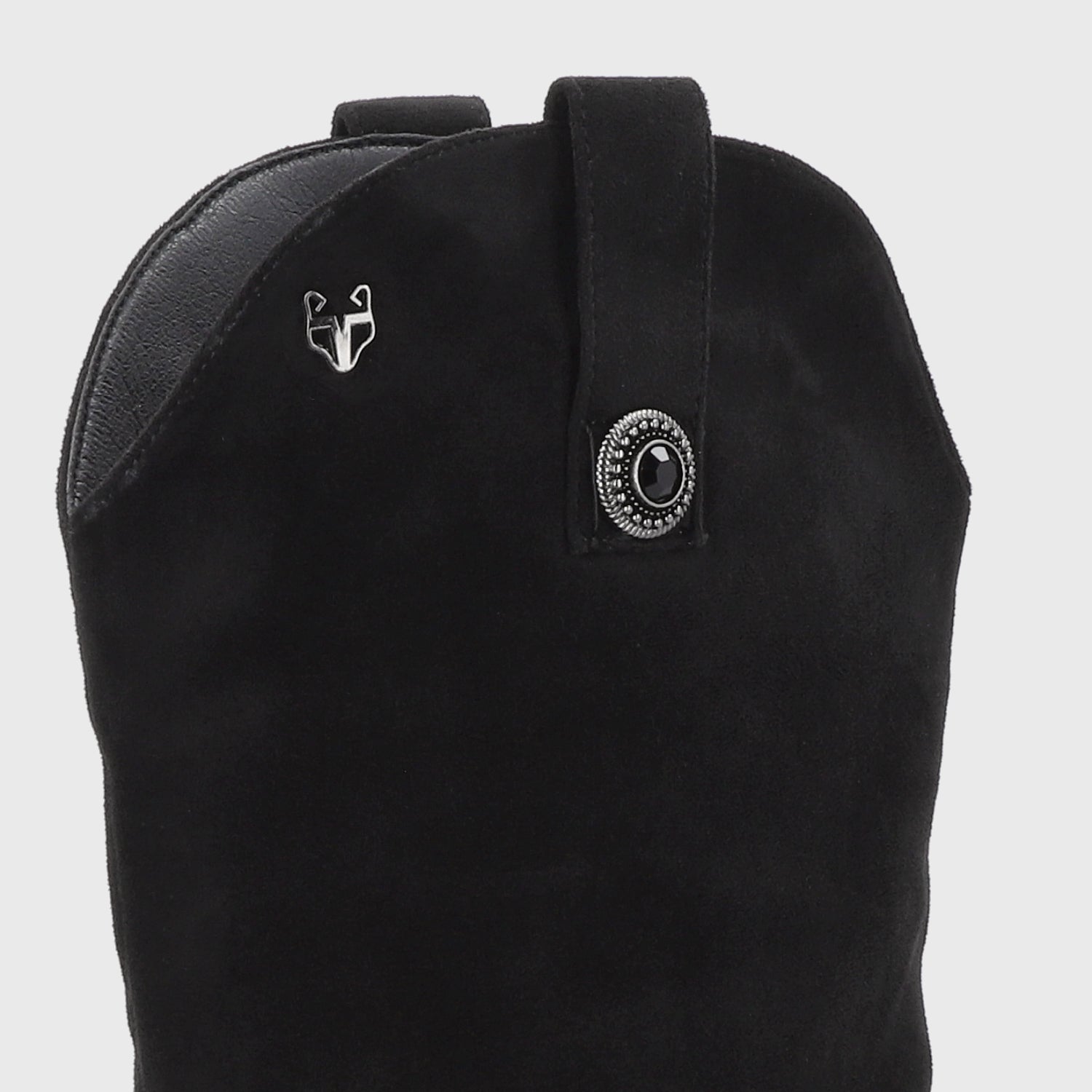 Bota Plataforma Negra Mujer 15039