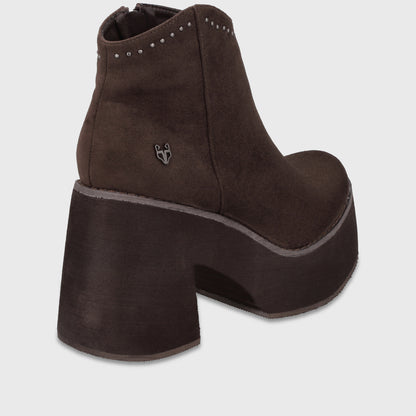 Botin Taco Café Mujer 1504153