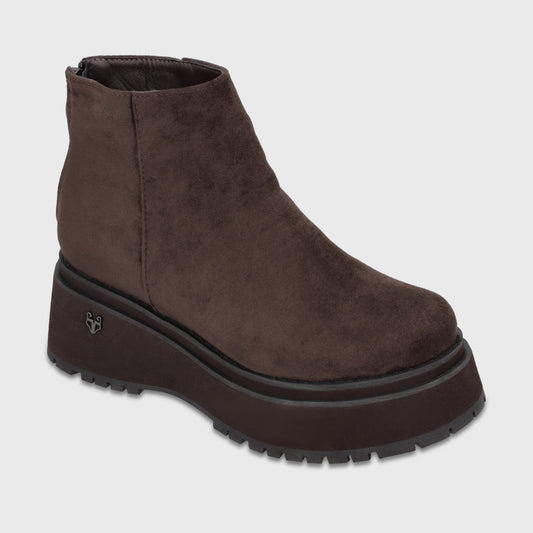 Botin Plataforma Café Mujer 1509153