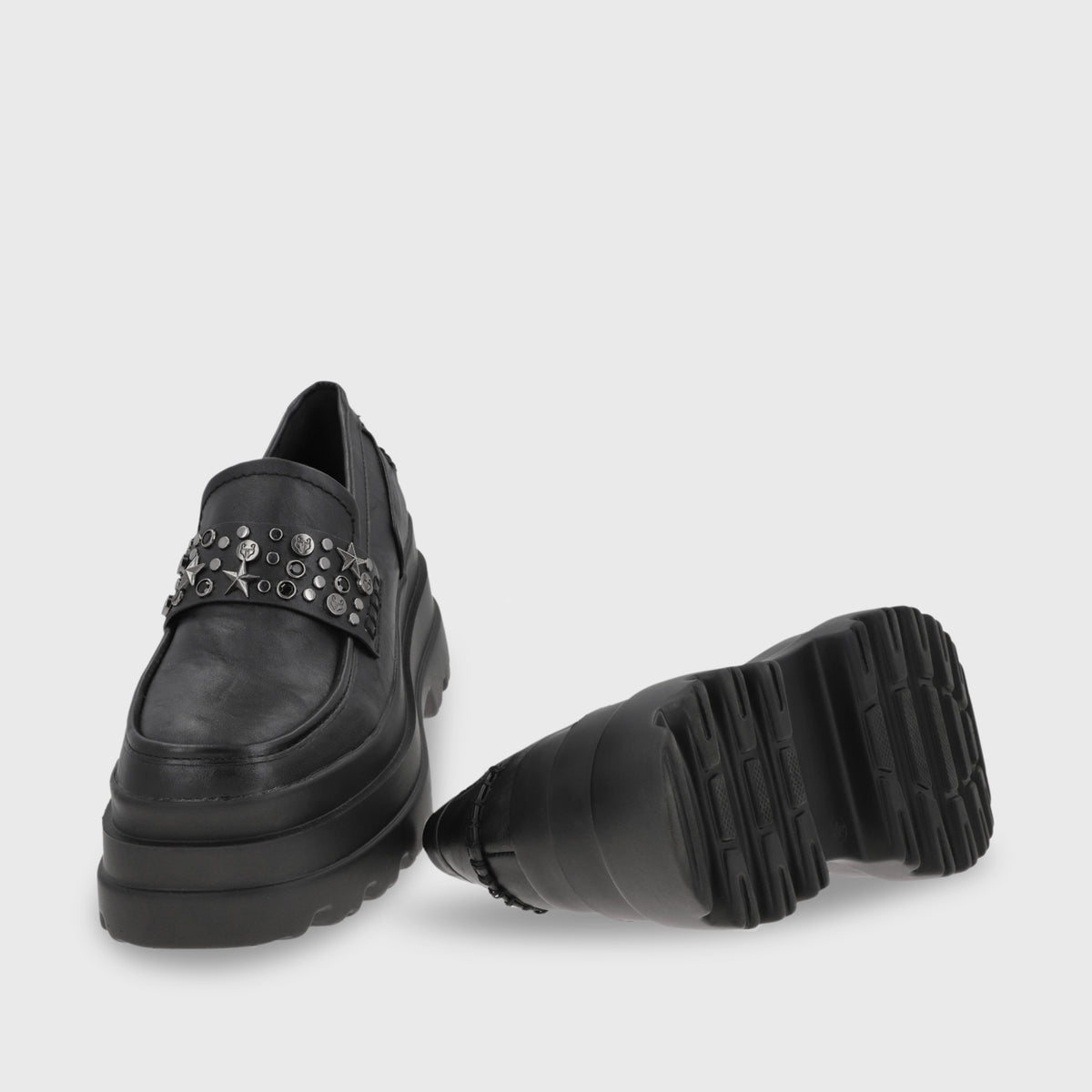 Zapato Negro Mujer 15178