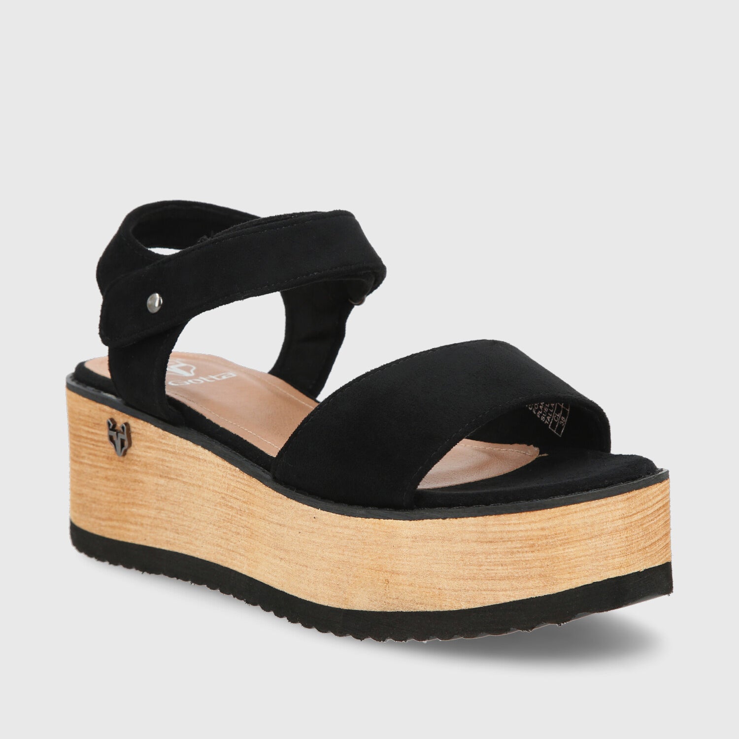 Sandalias negras mujer online