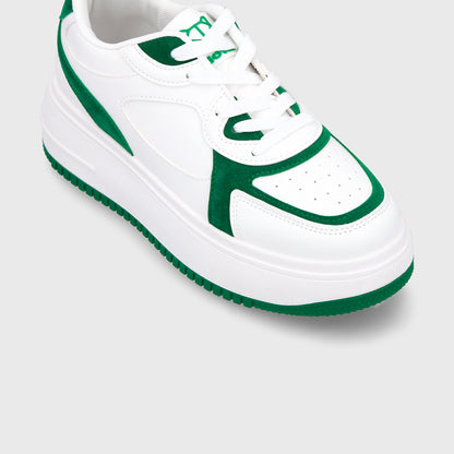 Zapatillas Supra VAIDER Altas Para Mujer Verde Chile Para