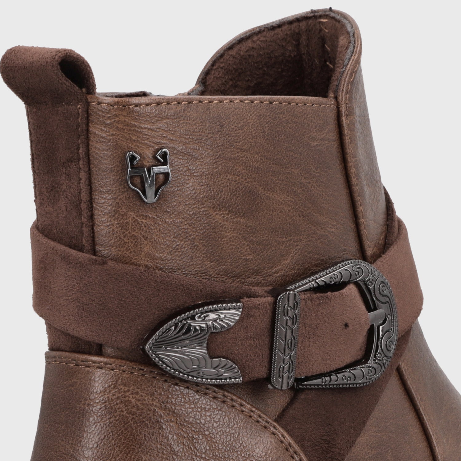 Botin Plano Café Mujer 1756032
