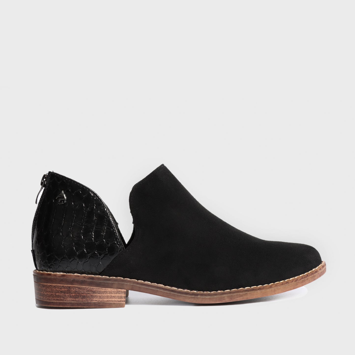 Zapato Negro Mujer 17563